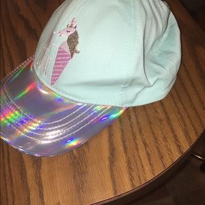 “UNI-CONE” Holographic Hat (from boutique)